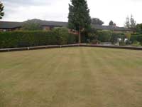 Stoke Bowling club bowls green