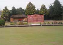 Stoke Bowling club bowls green